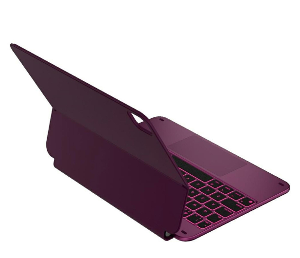 TYPECASE Etui Edge z klawiaturą do iPad Pro 11" 2024/2025 malinowy - 1522738 - zdjęcie 2